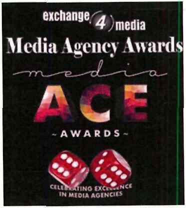 Media Agency Awards Ace Awards Device mark 3446750 Trademark