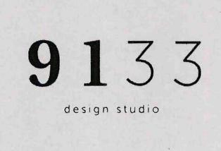 9133 Design Studio (label) Device mark 3448811 Trademark