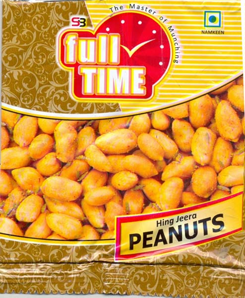 Full Time Hing Jeera Peanuts Device mark 3451900 Trademark