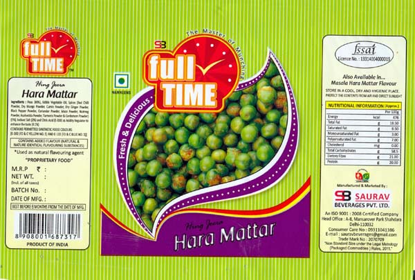 Full Time Hara Mattar Device mark 3451906 Trademark