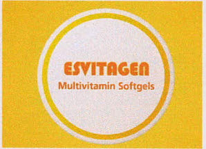 Esvitagen Multivitamin Softgels Device mark 3453269 Trademark