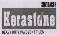 Siddharth Kerastone With Word Heavy Duty Pavement Tiles Device mark 3519601 Trademark