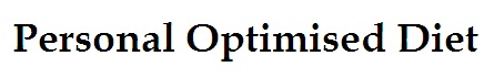 Personal Optimised Diet Device mark 3547822 Trademark