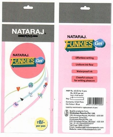 Nataraj Funkies Device mark 3550812 Trademark