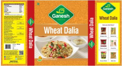 Ganesh Wheat Dalia Device mark 3553234 Trademark