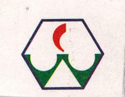 Word Wc In Hexagon Device mark 3558949 Trademark