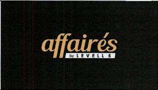 Affaire's By Levell 5 Device mark 3559031 Trademark