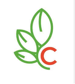 C With Leaf (label) Device mark 3564666 Trademark