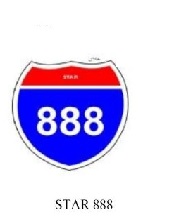 Star 888 Device mark 3649762 Trademark