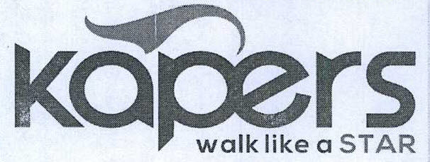 Kapers Walk Like A Star Device mark 3649969 Trademark