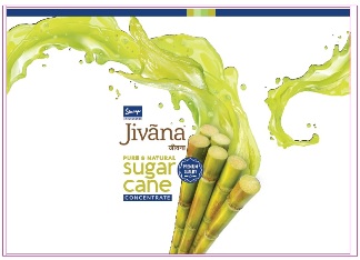 Jivana Pure & Natural Sugarcane Concentrate Label Device mark 3662323 Trademark