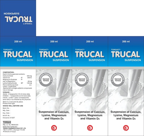 Torque's Trucal Device mark 3668723 Trademark