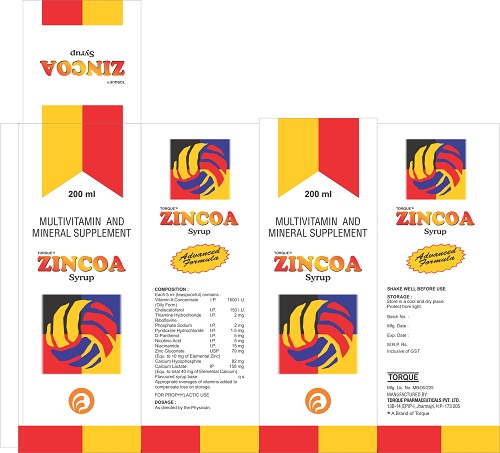 Torque's Zincoa Device mark 3668724 Trademark