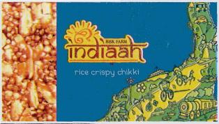 Bisk Farm Indiaah Rice Crispy Chikki Device mark 3671479 Trademark