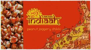 Bisk Farm Indiaah Peanut Jaggery Chikki Device mark 3671480 Trademark