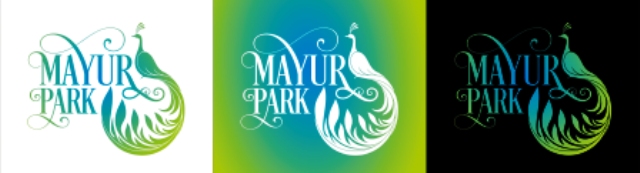 Mayur Park With Three Different Colours Combination Device mark 3679980 Trademark