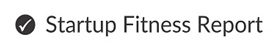 Startup Fitness Report Device mark 3681099 Trademark