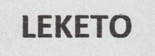 Leketo Device mark 3688168 Trademark