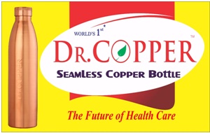 Dr.copper - Seamless Copper Bottle – The Future Of Health Care. Device mark 3696924 Trademark