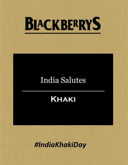 Blackberrys India Salutes Khaki Device mark 3698711 Trademark