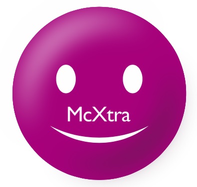 Mcxtra With Device Of Smiley Device mark 3700803 Trademark