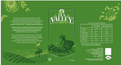 Tea Valley Device mark 3705204 Trademark