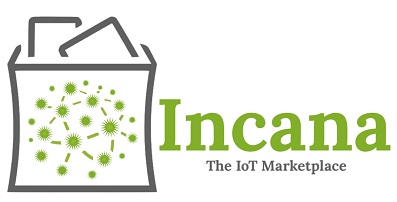 Words Incana With Tag Line The Iot Marketplace Device mark 3707328 Trademark