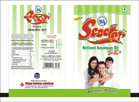 Scooter Refined Soyabean Oil Device mark 3707436 Trademark