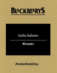 Blackberrys India Salutes Khaki Device mark 3707845 Trademark