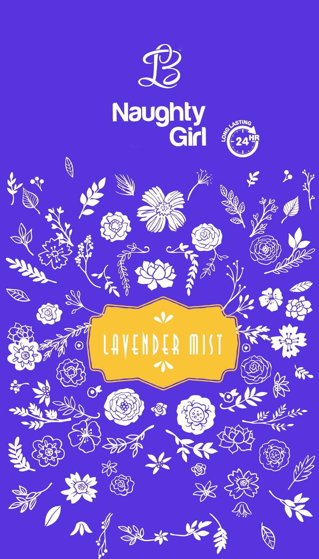 Naughty Girl Lavender Mist Device mark 3708109 Trademark