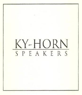 Ky-horn Speakers Device mark 3711387 Trademark