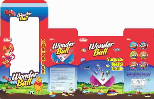 Ertay Wonder Ball Device mark 3713186 Trademark
