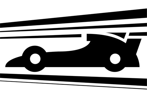 Device Of Car Between Horizontal Lines Device mark 3714961 Trademark