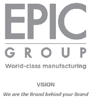 Epic Group- Vision Label With Tagline Device mark 4409300 Trademark