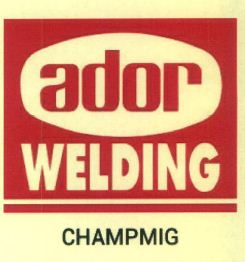 Ador Welding Champmig Device mark 4436754 Trademark