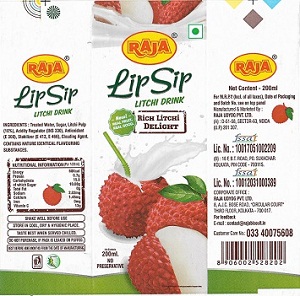 Raja Lip Sip Device mark 4702701 Trademark