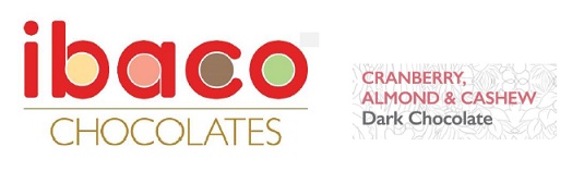 Ibaco Chocolates Cranberry, Almond & Cashew Dark Chocolate Device mark 4709528 Trademark