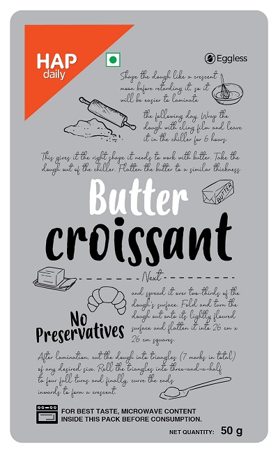 Hap Daily Butter Croissant Device mark 4725907 Trademark