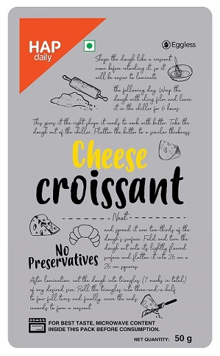 Hap Daily Cheese Croissant Device mark 4725909 Trademark