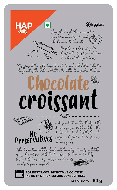 Hap Daily Chocolate Croissant Device mark 4725911 Trademark