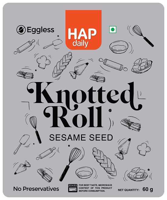 Hap Daily Knotted Roll Sesame Seed Device mark 4725915 Trademark
