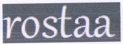 Rostaa (label) Device mark 4733429 Trademark