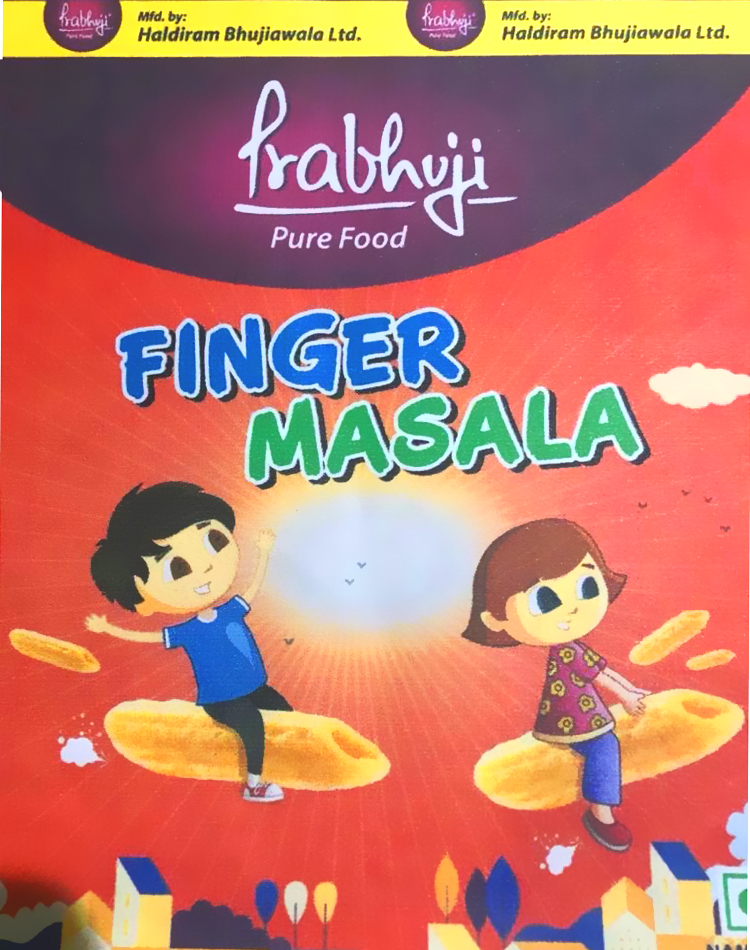 Prabhuji Pure Food Finger Masala Device mark 4849614 Trademark