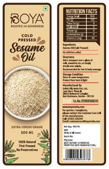 Boya Sesame Oil Device mark 4857584 Trademark