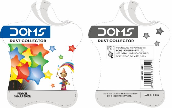 Doms Dust Collector Pencil Sharpener Packaging Device mark 4930339 Trademark