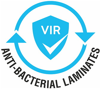 Vir Anti-bacterial Laminates Device mark 4938540 Trademark