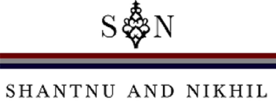 Sn With Booti Design In The Middle With Triple Coloured Lines With Shantnu And Nikhil ( Logo And Design) Device mark 4940423 Trademark