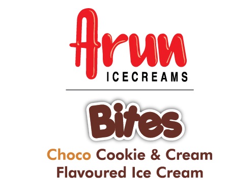 Arun Icecreams Bites Choco Cookie & Cream Flavoured Ice Cream Device mark 4940982 Trademark