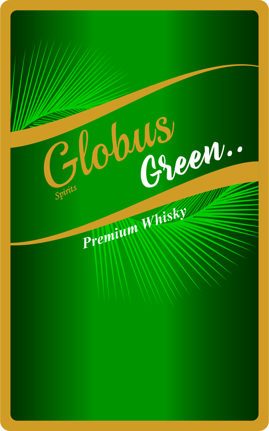 Globus Green Premium Whiskey Device mark 4956371 Trademark