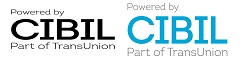 Powered By Cibil Part Of Transunion (stylized) In Series Device mark 4963078 Trademark